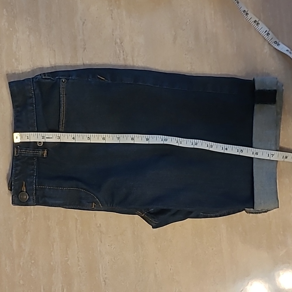 Ann Taylor Loft, Modern Jean Shorts, - Picture 4 of 8